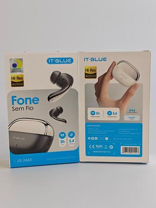 FONE DE OUVIDO SEM FIO 5.4 WIRELESS IT-BLUE