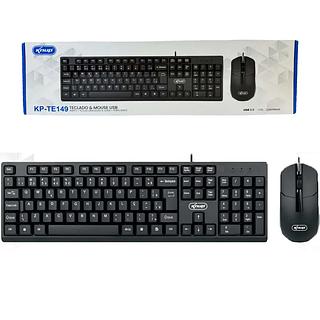 TECLADO & MOUSE USB KNUP