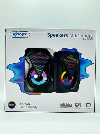 SPEAKER MULTIMIDIA SOUND 2.0 CANAIS KNUP