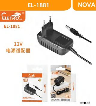 ADAPTADOR DE ENERGIA AC-DC 12V ELETRO MEX