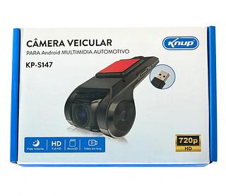 CÂMERA VEICULAR PARA ANDROID MULTIMIDIA AUTOMOTIVO 720P KNUP