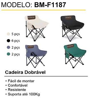 CADEIRA DE ACAMPAMENTO DOBRAVEL B-MAX
