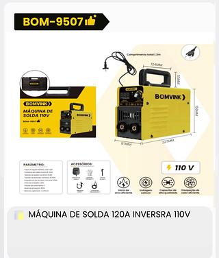MÁQUINA DE SOLDA 100V BOMVINK