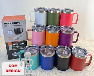 CANECA DE CERVEJA 350ML BAZIK PRIME (COM DESIGN)