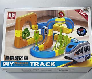 BRINQUEDO DE PISTA DE TREM MAGNÉTICA DIY BK001