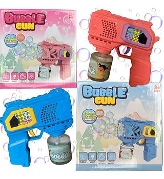 BRINQUEDO LANÇA BOLHA DE SABAO BUBBLE GUN