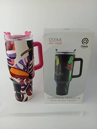 COPO TERMICO 1200ML AÇO INOXIDAVEL OASIS MARKET