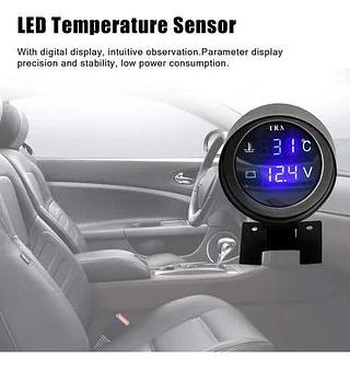 MEDIDOR AUTO-MOTIVO TENSÃO DE BATERIA & TEMPERATURA DA AGUA KNUP