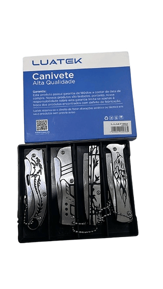 CANIVETE ALTA QUALIDADE AÇO INOXIDAVEL LUATEK