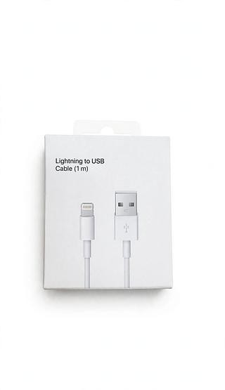 LIGHTNING TO USB CABLE CABO IPHONE (1M)