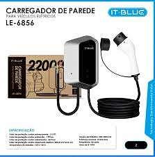 CARREGADOR DE PAREDE 22KW 22000W