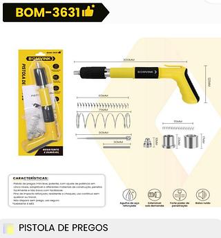 PISTOLA DE PREGOS BOMVINK