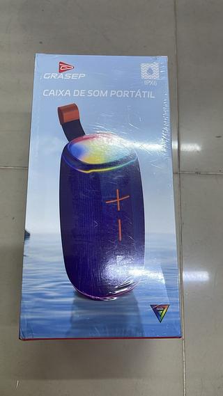 CAIXA DE SOM PORTATIL RGB GRASEP