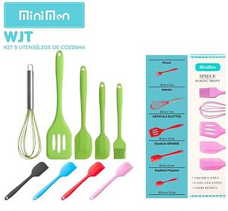 KIT DE COLHERES EASY BAKING SET MINIMEM