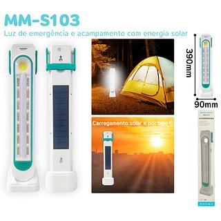 MM-S103 LUZ DE EMERGENCIA SOLAR MINIMEN