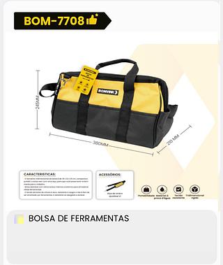 BOLSA DE FERRAMENTAS BOMVINK