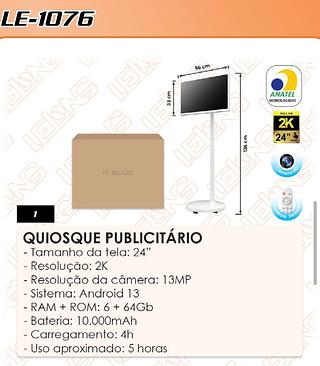 TELA SMART INTERATIVA 24'' FULL HD IT-BLUE