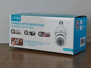 CAMERA INTELIGENTE COM SUPORTE DE IP WIFI LEON