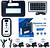 SISTEMA DE LUZ SOLAR LED FRONTAL 3 LAMPADAS LUATEK