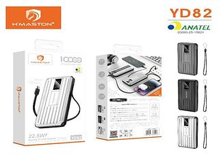 BATERIA PORTATIL RAPIDO 3 CABOS 22.5W 10000MAH H'MASTON