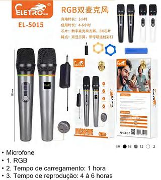 MICROFONE SEM FIO ELETRO