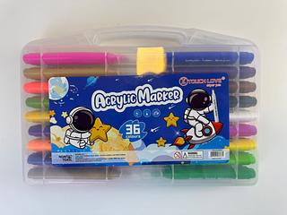 CANETA HIDROGRÁFICA ACRYLIC MARKER 36 COLOURS (7897064260364)