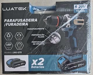 PARAFUSADEIRA / FURADEIRA X2 LUATEK