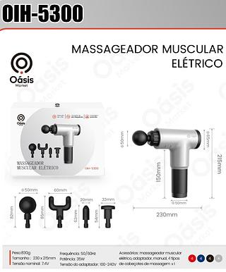 MASSAGEADOR MUSCULAR ELETRICO OASIS MARKET