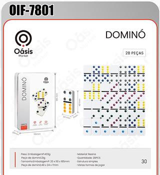 DOMINO OASIS MARKET COM 28PCS