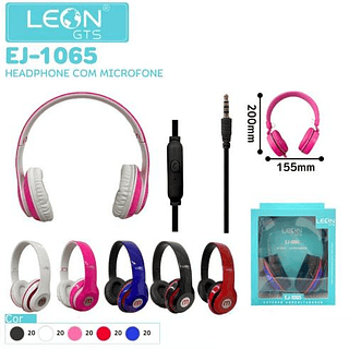FONE DE OUVIDO BLUETOOTH ESTEREO AUSCULTADORES LEON GTS (NO ESTADO)