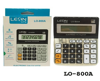 CALCULADORA ELETRONICA 8 DIGITOS LEON