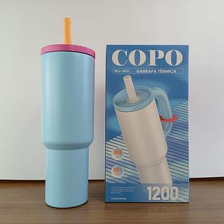 COPO GARRAFA TERMICA 1200ML 304 AÇO INOXIDAVEL 55ºC