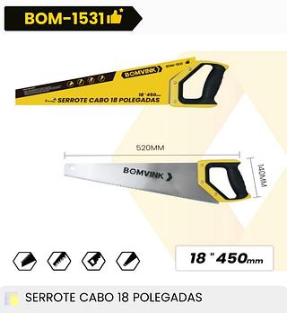 SERROTE CABO 18 POLEGADAS BOMVINK