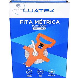 FITA METRICA 30M/100FT RESISTENTE LUATEK