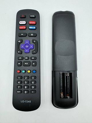 CONTROLE REMOTO AOC LCD ROKU COM 4K/NETFLIX/GLOBOPLAY/GOOGLE PLAY/HBOGO LEON GTS/LELONG
