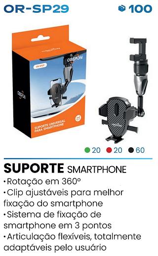 SUPORTE UNIVERSAL PARA SMARTPHONE 360 OBERON