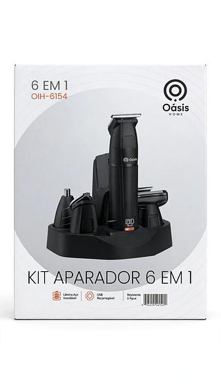 KIT APARADOR 6 EM 1 OÁSIS MARKET