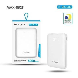 MINI POWER BANK 5000MAH IT-BLUE