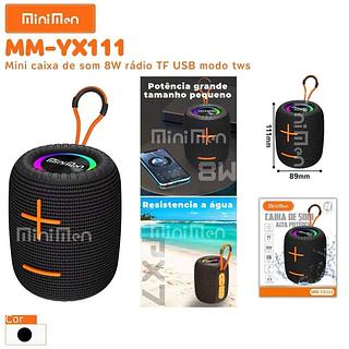 CAIXA DE SOM ALTA PONTENCIA IP65 RGB MINIMEN