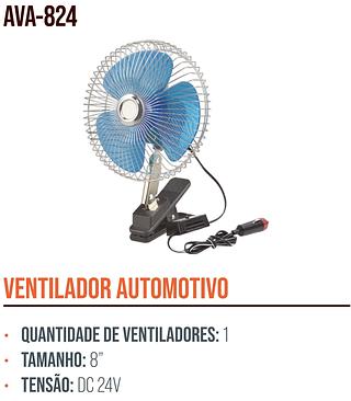 VENTILADOR AUTOMOTIVO DC 24V AIKER