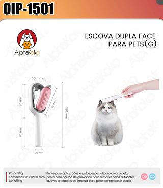 ESCOVA REMOVEDORA DE PELOS PARA PETS ALPHA KOKO