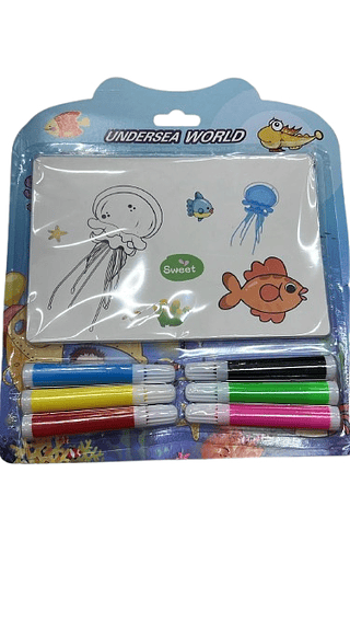 KIT PARA PINTURA INFANTIL UNDERSEA WORLD