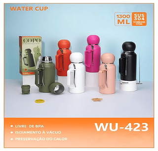 COPO TERMICO COM ALÇA 1300ML BPA FREE (7893095504699)(COM DESIGN)