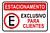 PLACA PROIBIDO ESTACIONAR - (1 UNIDADE) BOMVINK