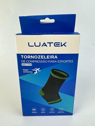 TORNOZELEIRA DE COMPRESSÃO PARA ESPORTES LUATEK