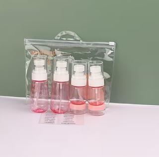 KIT FRASCOS PARA VIAGEM 6 EM 1 LUATEK