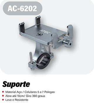 CARRO SUPORTE UNIVERSAL PARA CELULAR ATEC