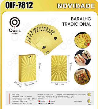 BARALHO PLAYING CARDS NAVETA