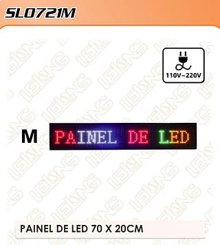 PAINEL DE LED 70*20CM LELONG