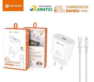 CARREGADOR RAPIDO PD20W PEINING